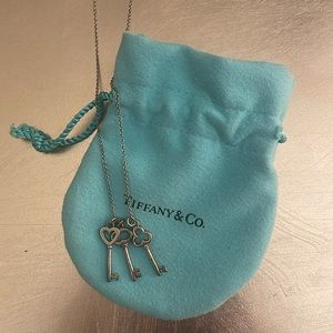 Tiffany & Co. Silver Key Necklaces